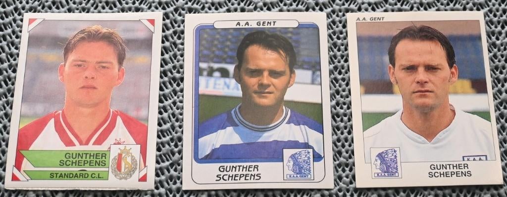 Kaarten en stickers / Gunther Schepens / 3 stuks, Verzenden, Zo goed als nieuw, Poster, Plaatje of Sticker