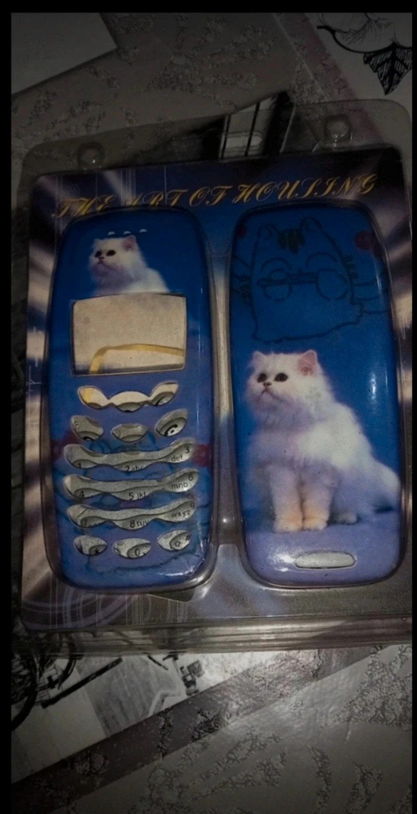 coque nokia 3410 chat vintage, Ophalen of Verzenden, Kunststof