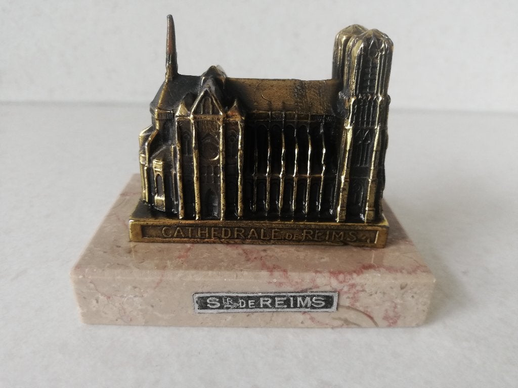cathedrale de reims, Antiek en Kunst, Ophalen of Verzenden