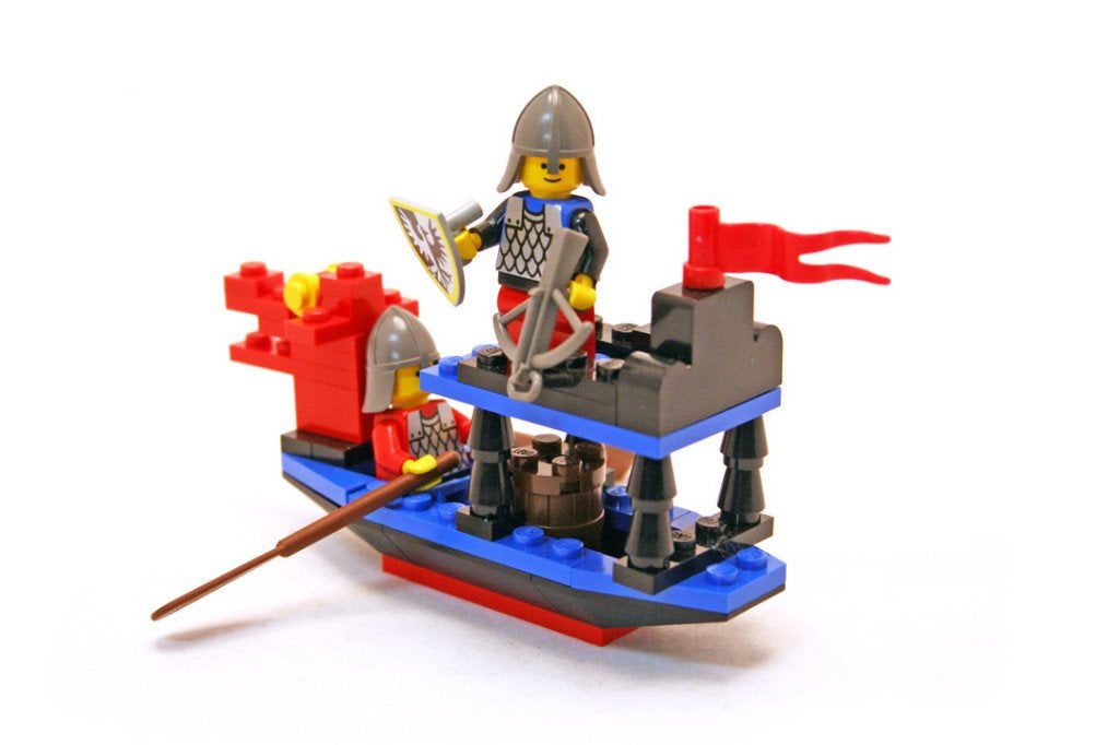 LEGO Castle Lion Knights 6018 Battle Dragon in TOPSTAAT, Kinderen en Baby's, Speelgoed | Duplo en Lego, Zo goed als nieuw, Lego