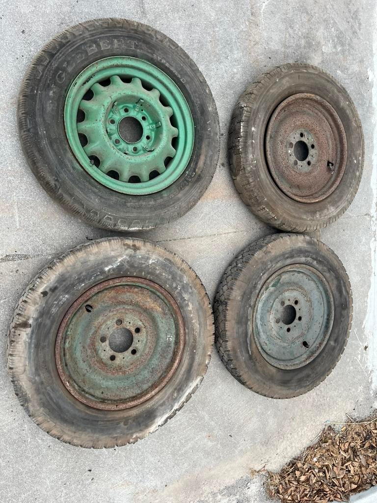 Diverse velgen oldtimer, Auto-onderdelen, Ophalen
