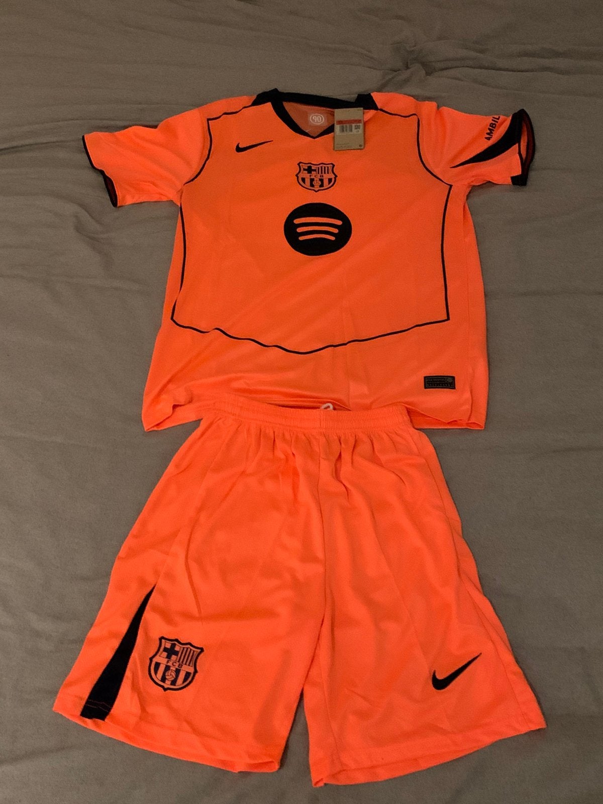 FC Barcelona X Spotify Voetbalset, Maat L, Ophalen of Verzenden, Zo goed als nieuw