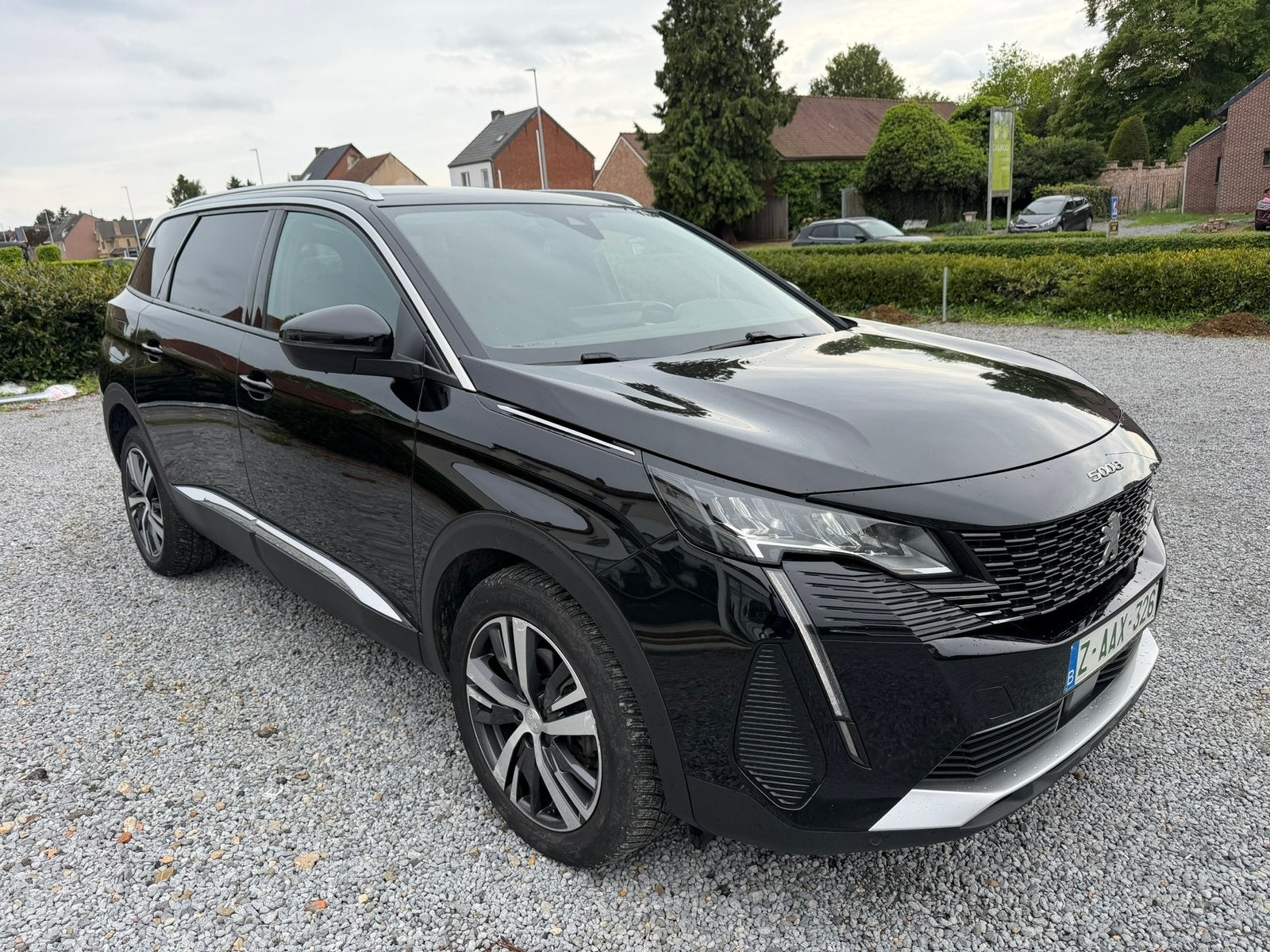 Peugeot 5008. 1500 TDCI  GT LINE AUTOMAAT, Autos, Peugeot, Achat, Euro 6, Entretenue par le concessionnaire, Noir