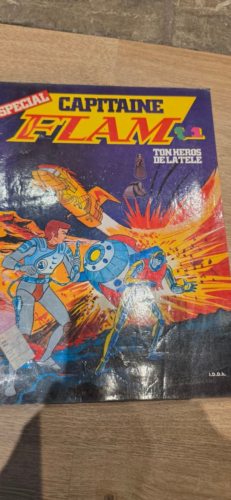 bd capitaine flam, Enlèvement