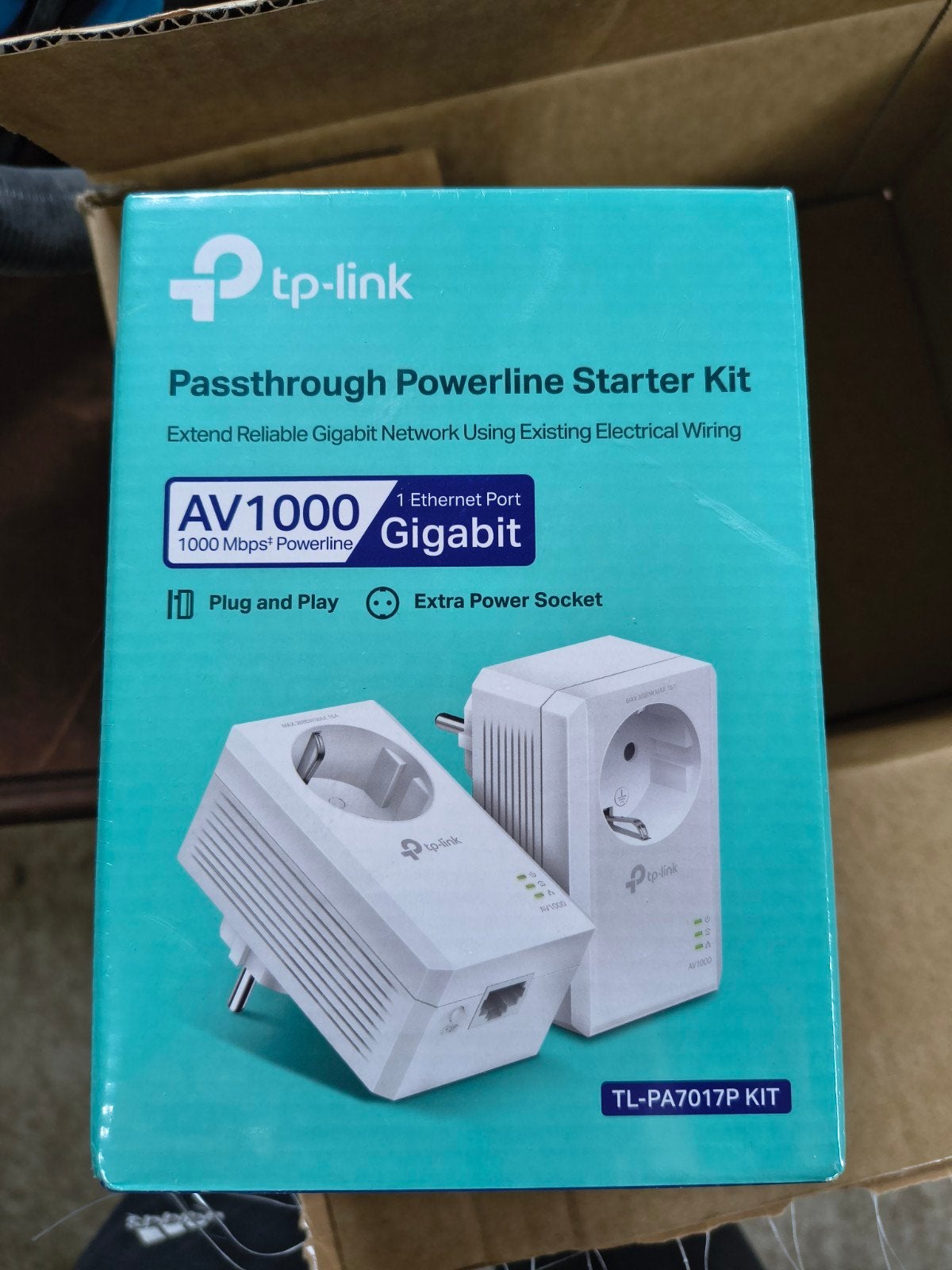 TP-Link TL-PA7017P KIT (4 apparaten), Computers en Software, Ophalen of Verzenden, Nieuw