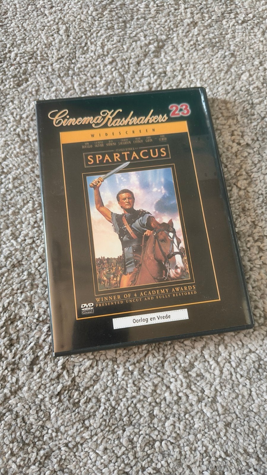 DVD Spartacus, Cd's en Dvd's, Ophalen