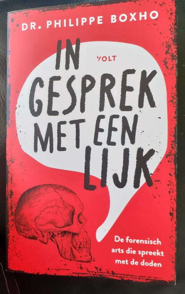 Philippe Boxho - In gesprek met een lijk, Ophalen of Verzenden, Zo goed als nieuw, Boxho philippe