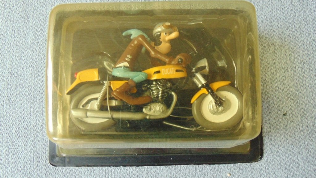 Statuette Joe Bar Motto pour Ducati 350 Desmo, Enlèvement ou Envoi, Comme neuf, Fantasy