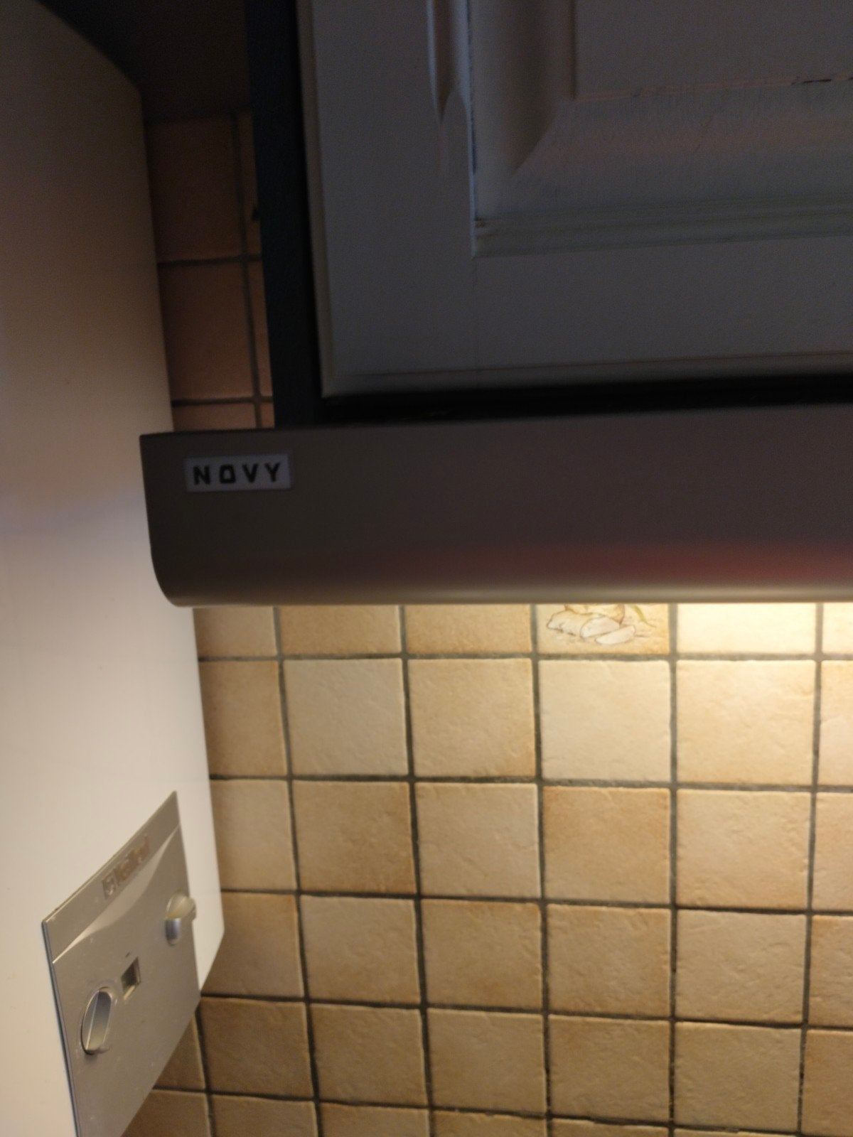 Novy dampkap, Elektronische apparatuur, Ophalen, Gebruikt, Wandschouwkap, Inbouw