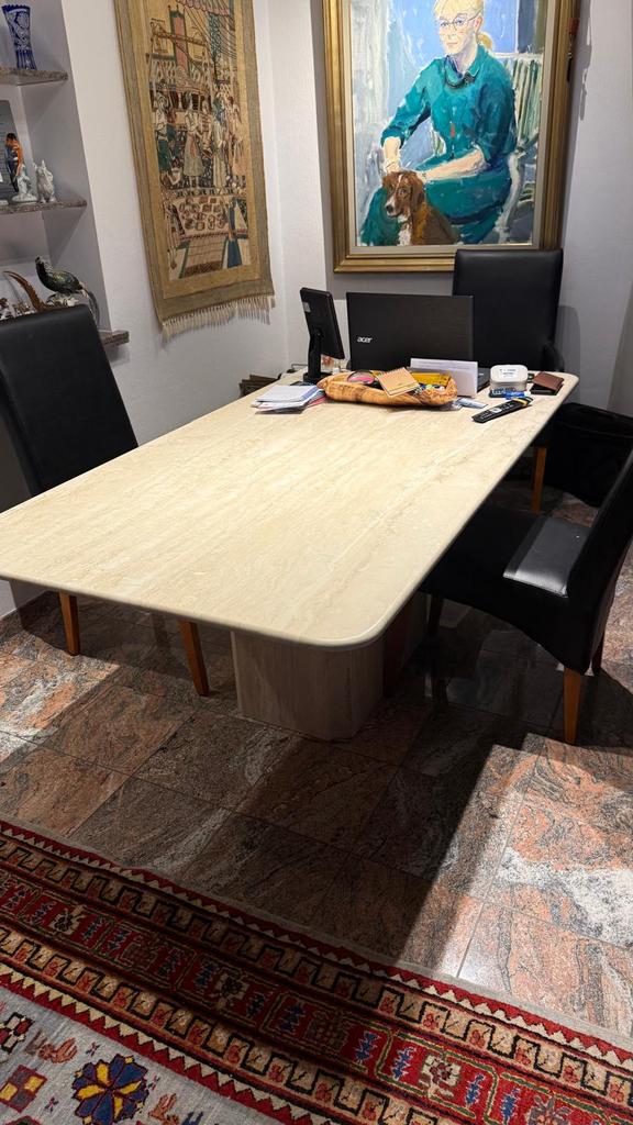Table en marbre massif, Enlèvement, Comme neuf