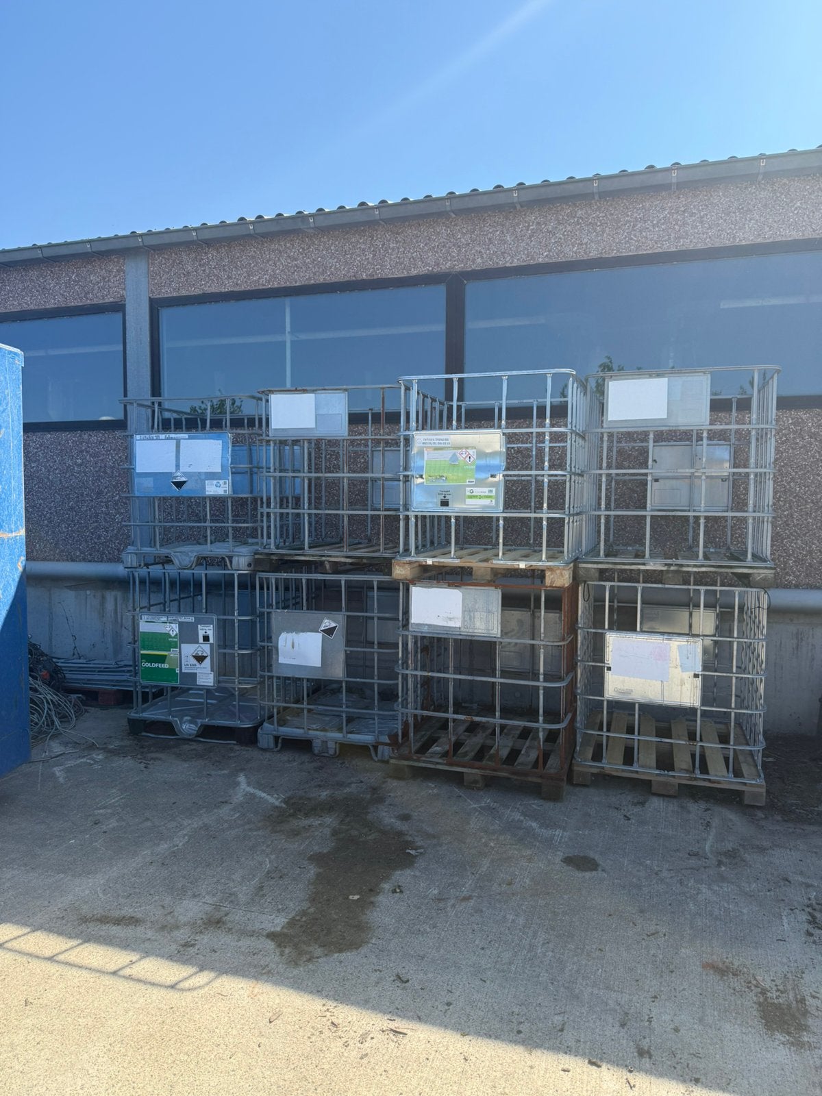 Kubussen 1 meter op 1 meter, Ophalen of Verzenden, Zo goed als nieuw