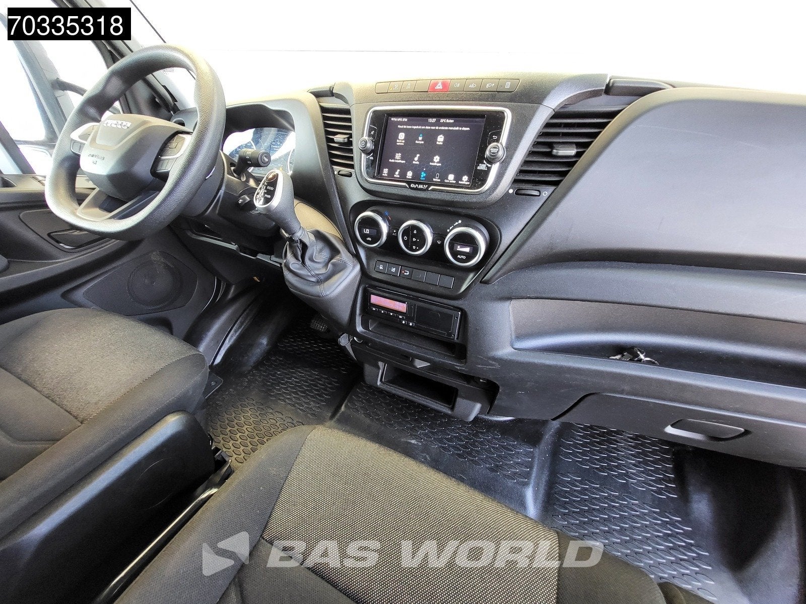 Iveco Daily 72C21 3.0L Automaat 1000KG Laadklep Luchtvering, Auto's, Stof, Gebruikt, Euro 6, 4 cilinders