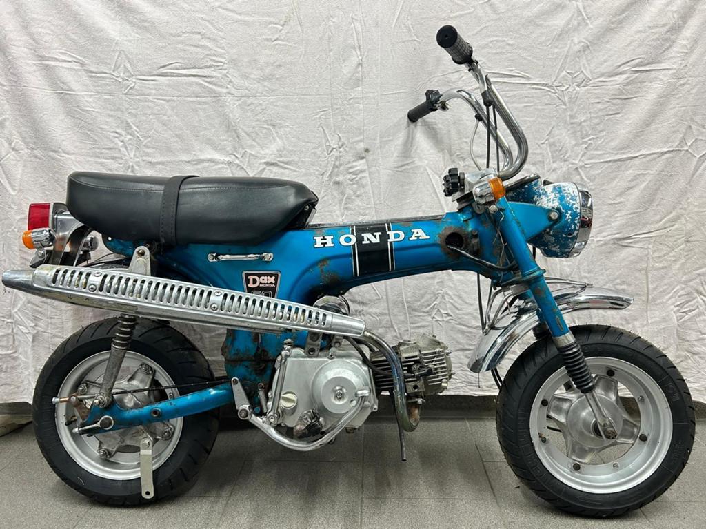Honda dax 1974 projet, Enlèvement
