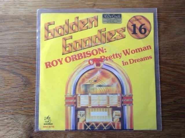 single roy orbison, Enlèvement ou Envoi, 7 inch, Housse de protection extérieure, Rock et Metal