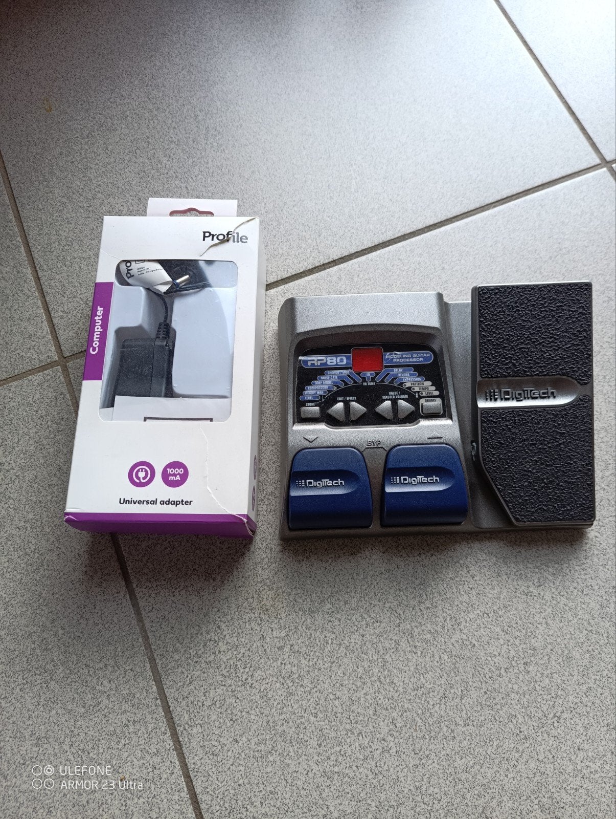 multi effecten digitech RP80, Muziek en Instrumenten, Ophalen of Verzenden, Nieuw, Gitaar, Minder dan 50 watt