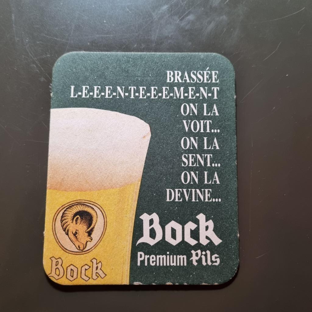 Sous Bock Bock (modèle 4), Ophalen of Verzenden, Gebruikt, Viltje(s), Overige merken