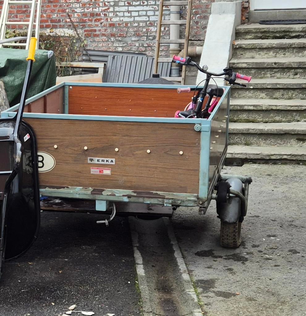 Aanhangwagen Erra compact, Auto diversen, Aanhangers en Bagagewagens, Ophalen, Gebruikt