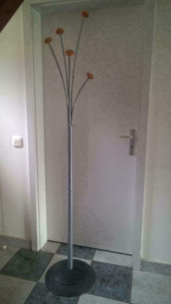 Porte-manteau 5 patères, Comme neuf, Métal, Portemanteau sur pied, 150 à 200 cm