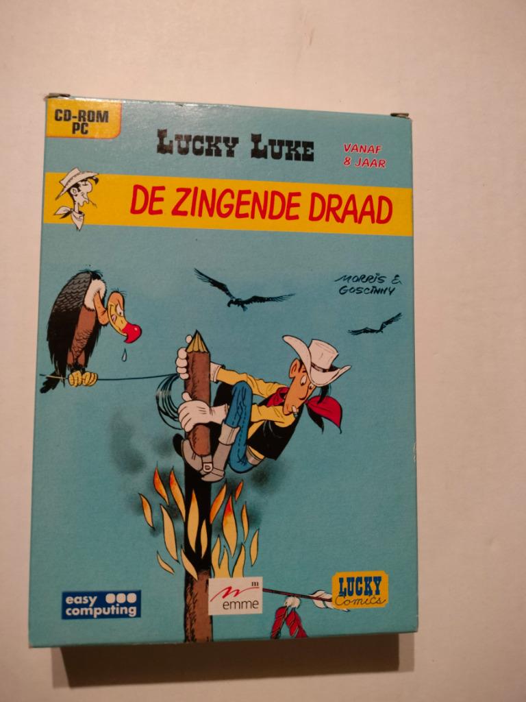 LUCKY LUKE - DE ZINGENDE DRAAD - Windows 98 - ME - XP, Games en Spelcomputers, Games | Pc, Ophalen of Verzenden, Zo goed als nieuw