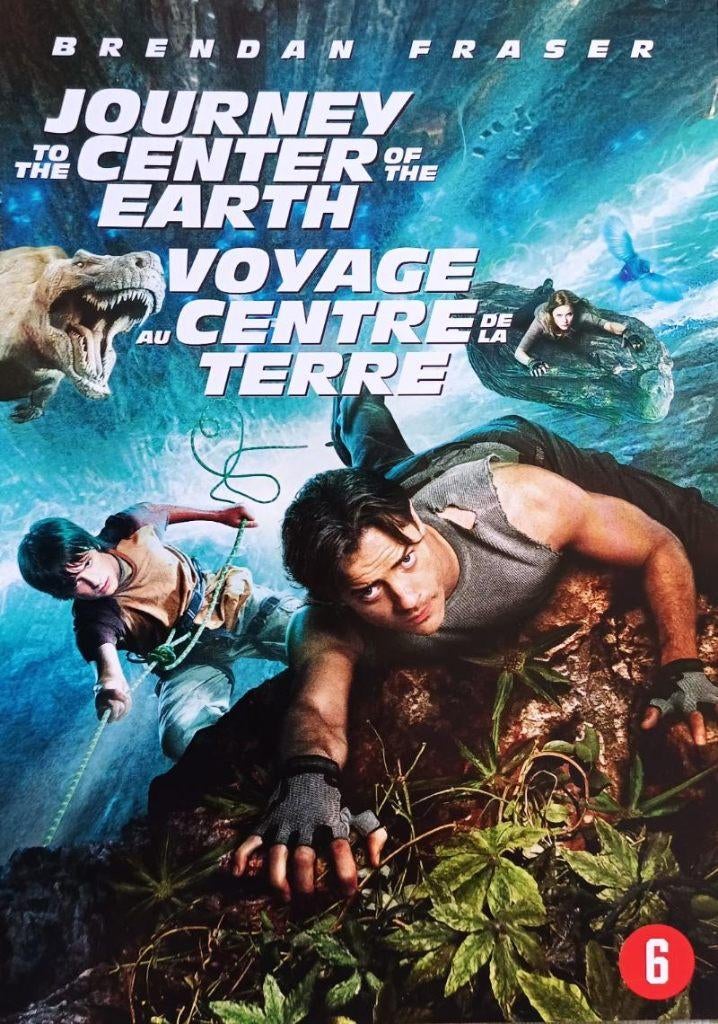 dvd JOURNEY TO THE CENTRE OF THE EARTH  BRENDAN FRASER, Enlèvement ou Envoi, Comme neuf