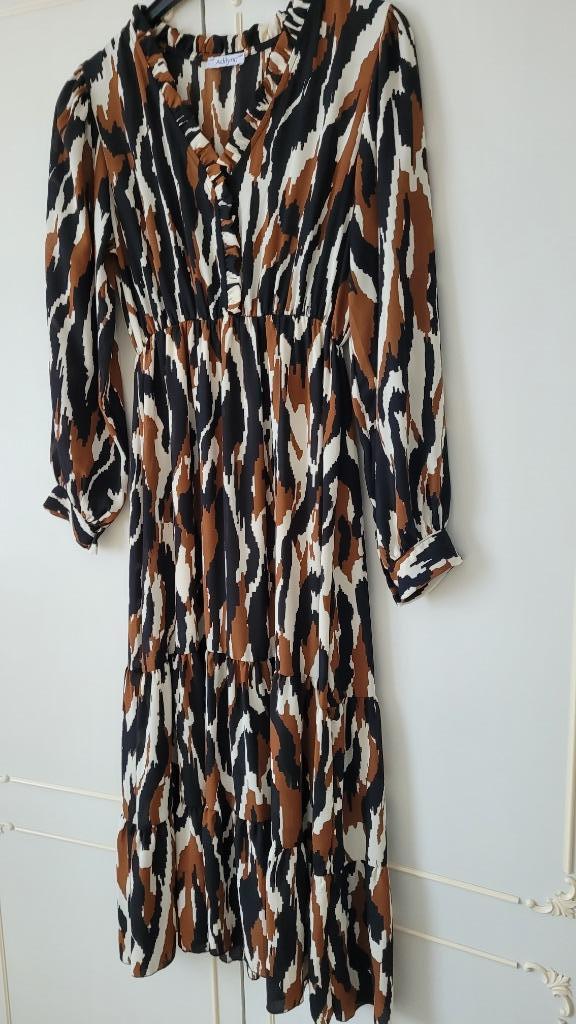 robe longue dame taille S/M, Enlèvement ou Envoi, Comme neuf, Taille 38/40 (M), Blanc