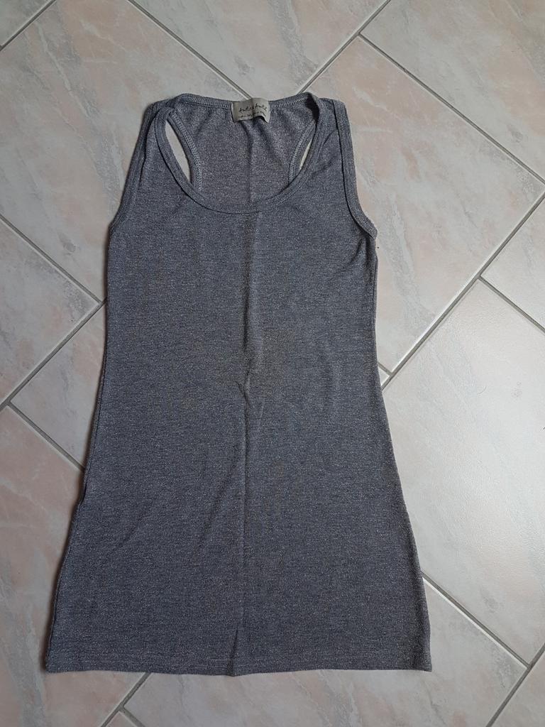 Zilveren mini-jurk, Kleding | Dames, Jurken, Ophalen of Verzenden, Zo goed als nieuw, Maat 36 (S), Amélie & Amélie