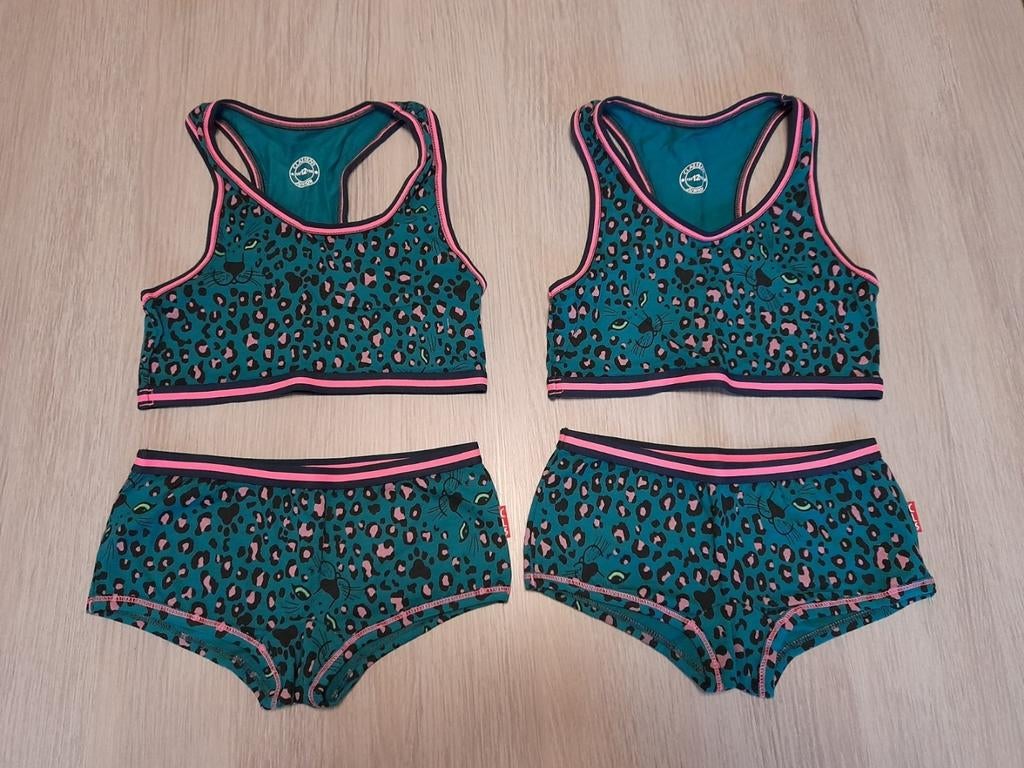 2 setjes ondergoed topjes + boxshorten claesens 152/158, Claesens, Nacht- of Onderkleding, Meisje, Nieuw