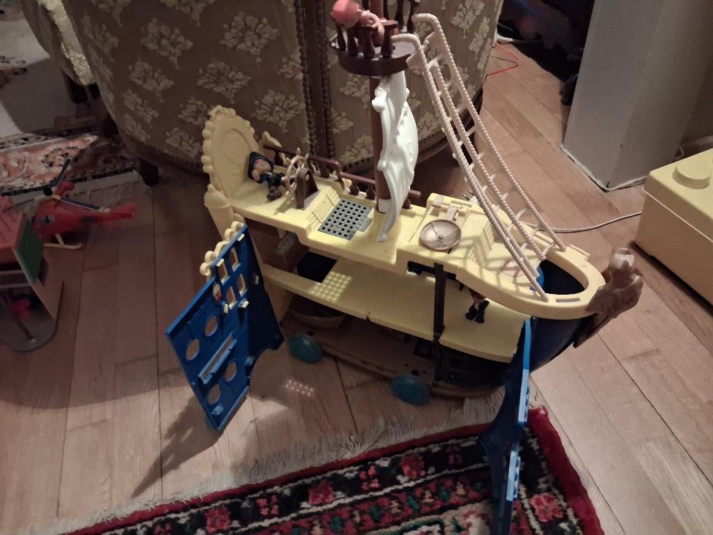 Piratenboot, Ophalen, Zo goed als nieuw