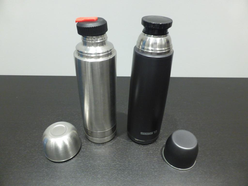 Thermos en acier inoxydable (2 pièces), Enlèvement ou Envoi, Utilisé