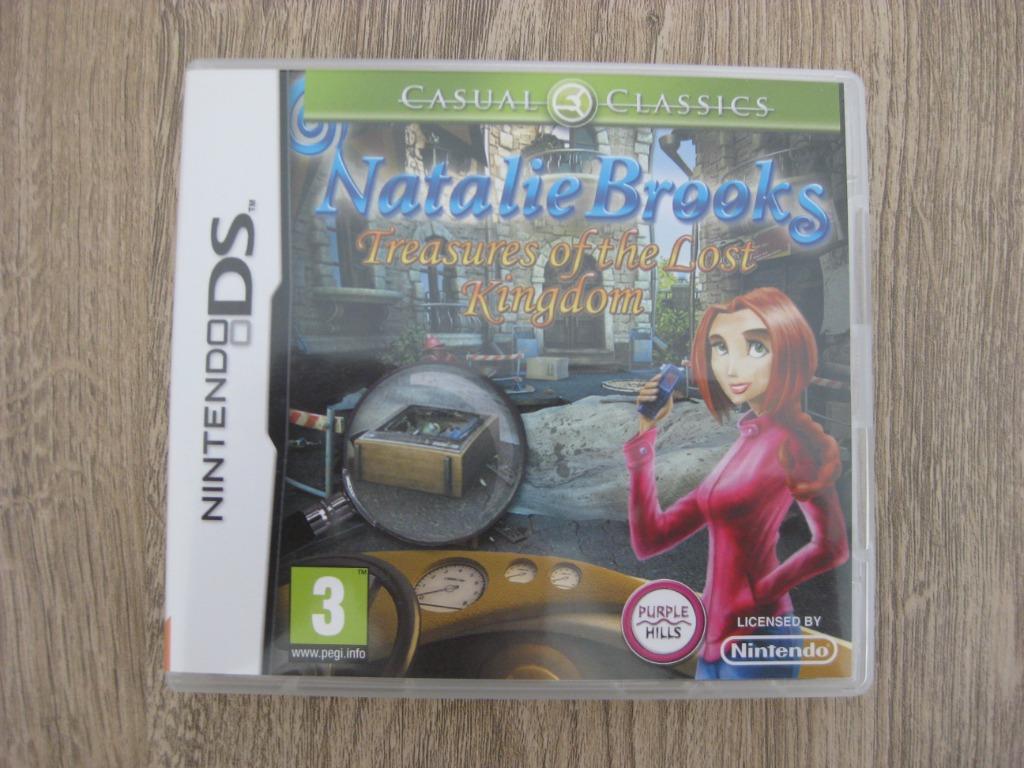 Nintendo DS Natalie Brooks - Treasures of the Lost Kingdom, Games en Spelcomputers, Ophalen of Verzenden, Zo goed als nieuw, Avontuur en Actie