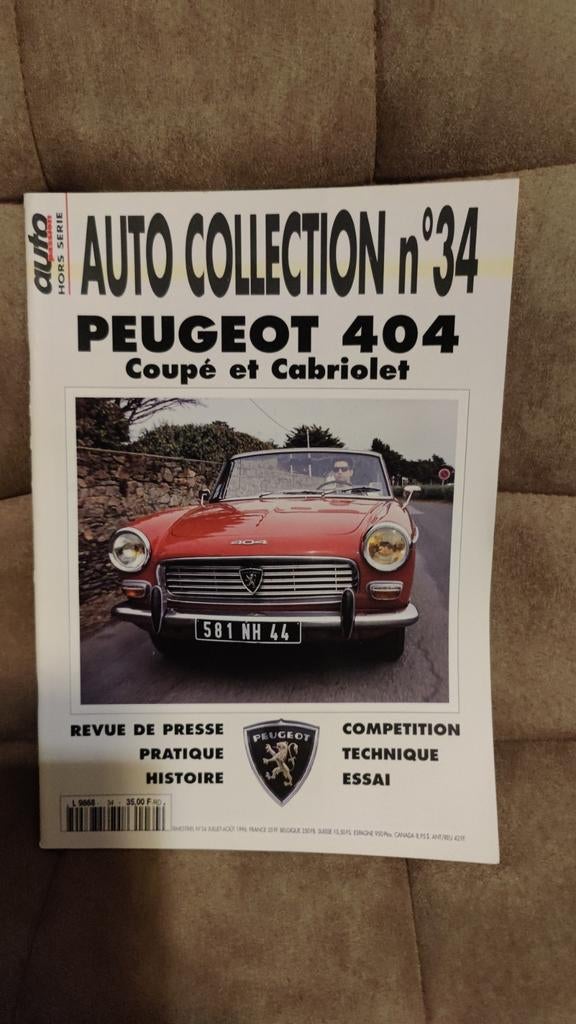 Peugeot 404 coupé Cabriolet auto collection, Ophalen of Verzenden, Zo goed als nieuw, Peugeot
