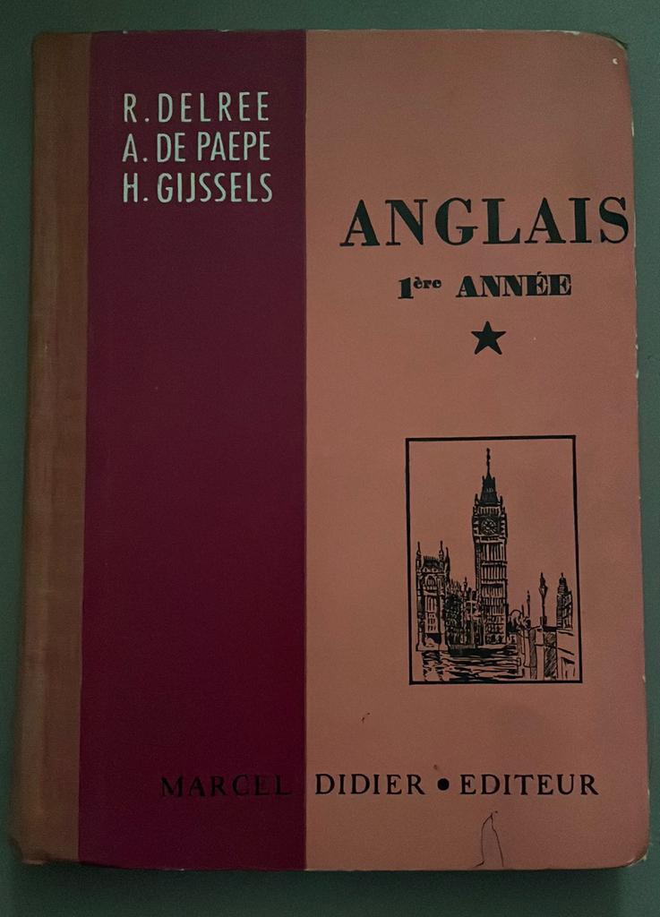 Anglais, 1re annee -marcel didier 1965, Antiquités & Art, Enlèvement ou Envoi