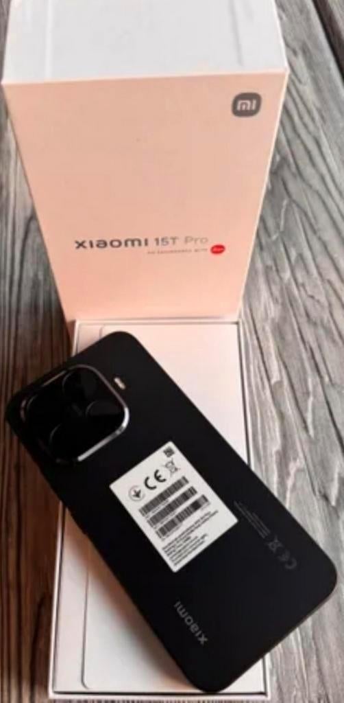 XIAOMI 15T PRO - ZWART - 512 GB - 12 GB, Telecommunicatie, Mobiele telefoons | Overige merken, Nieuw, Zonder abonnement, Met simlock