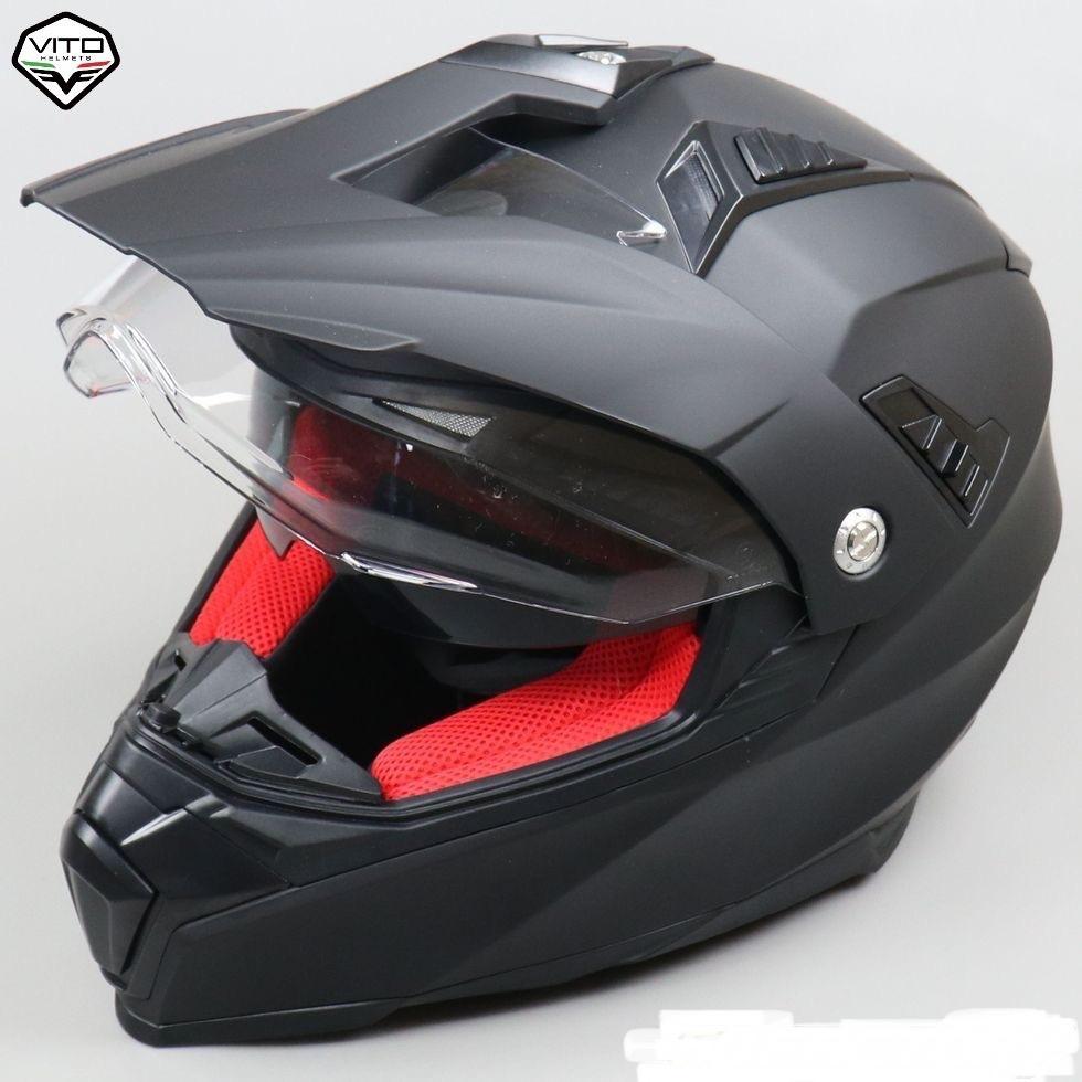 Nieuwe Vito Molino cross helm met vizier, Offroadhelm, XL, Ophalen of Verzenden, Nieuw met kaartje