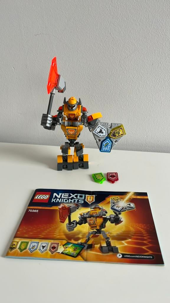 LEGO Nexo Knights 70365 - La super armure d’Axl, Enlèvement ou Envoi, Comme neuf, Lego