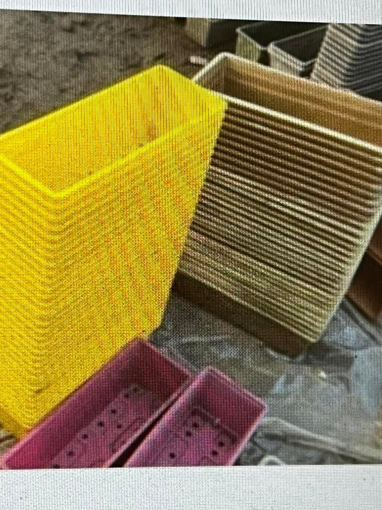 bloembakken, Ophalen, Gebruikt, Rechthoekig, Kunststof