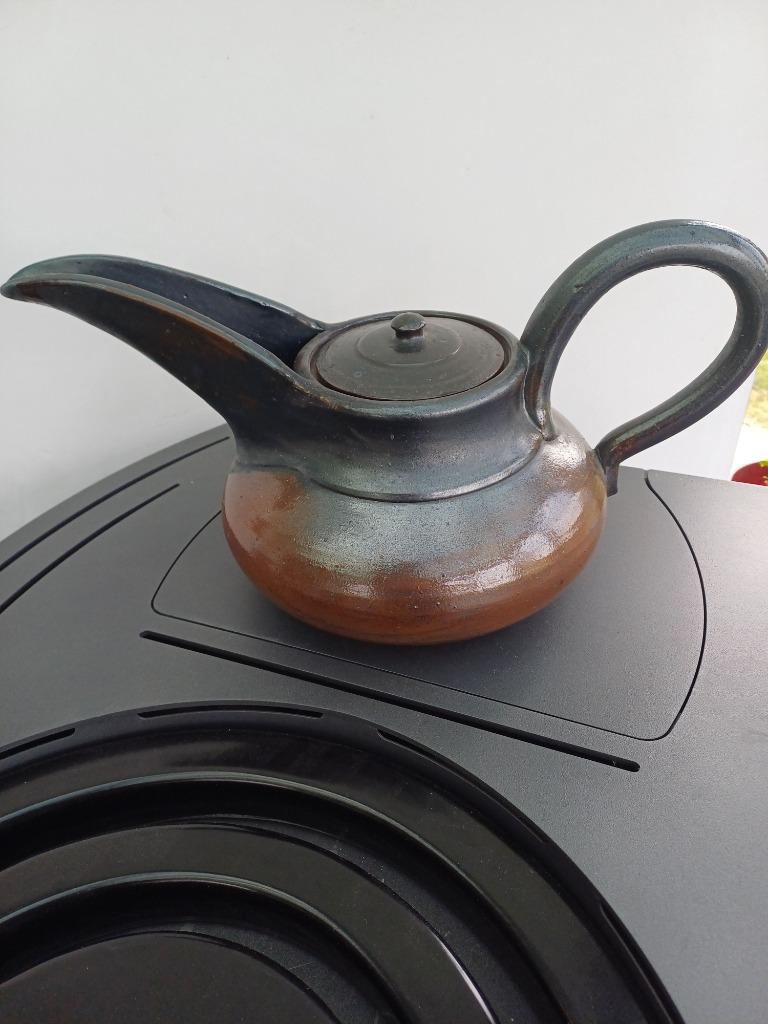 Pot en grès signé PILAR, Antiek en Kunst, Antiek | Keramiek en Aardewerk, Ophalen