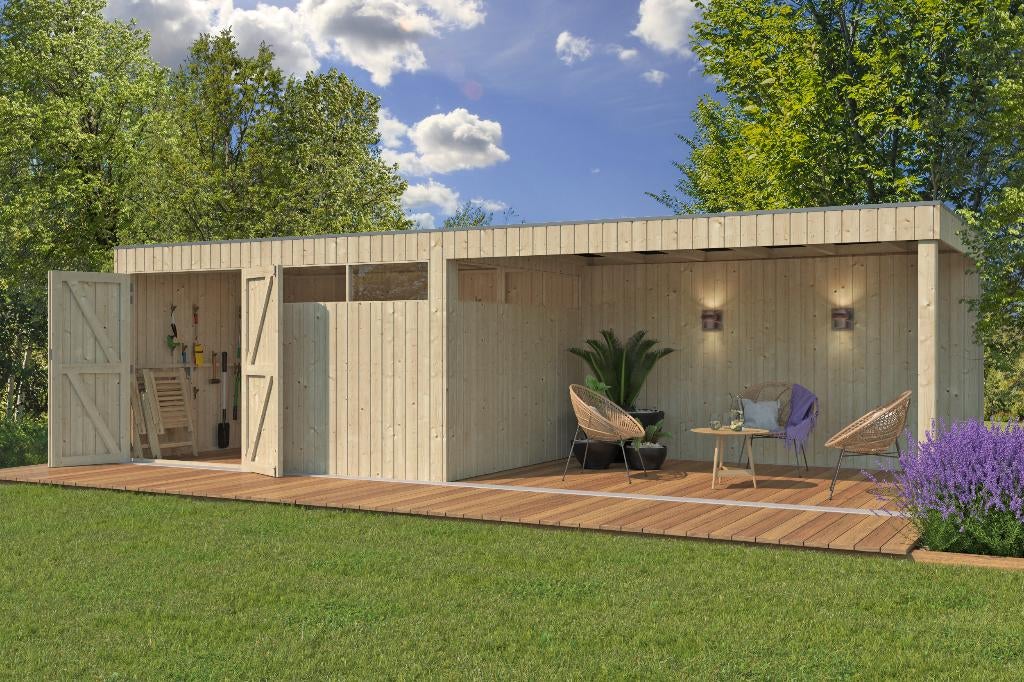 NOUVELLE maison de jardin moderne 8113EXT400, Hobby & Loisirs créatifs, Hobby & Loisirs Autre, Neuf, Envoi