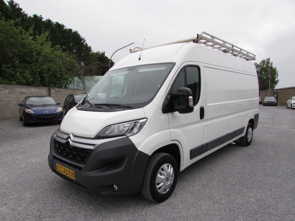 CITROEN JUMPER L3H2.DE 2018.17750 €TVAC, Stof, Euro 6, Citroën, Wit