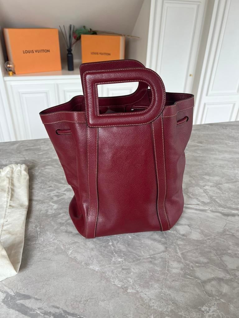 Delvaux handtas, Ophalen of Verzenden, Zo goed als nieuw, Rood, Handtas