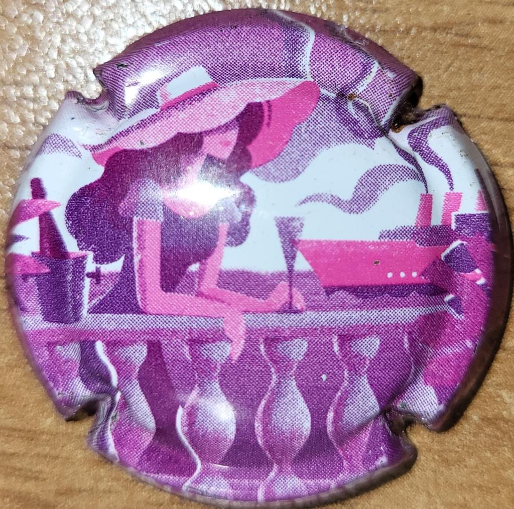 Capsule Cava d'Espagne JAUME SERRA violet & rose nr.140049, Ophalen of Verzenden, Nieuw, Spanje, Overige typen