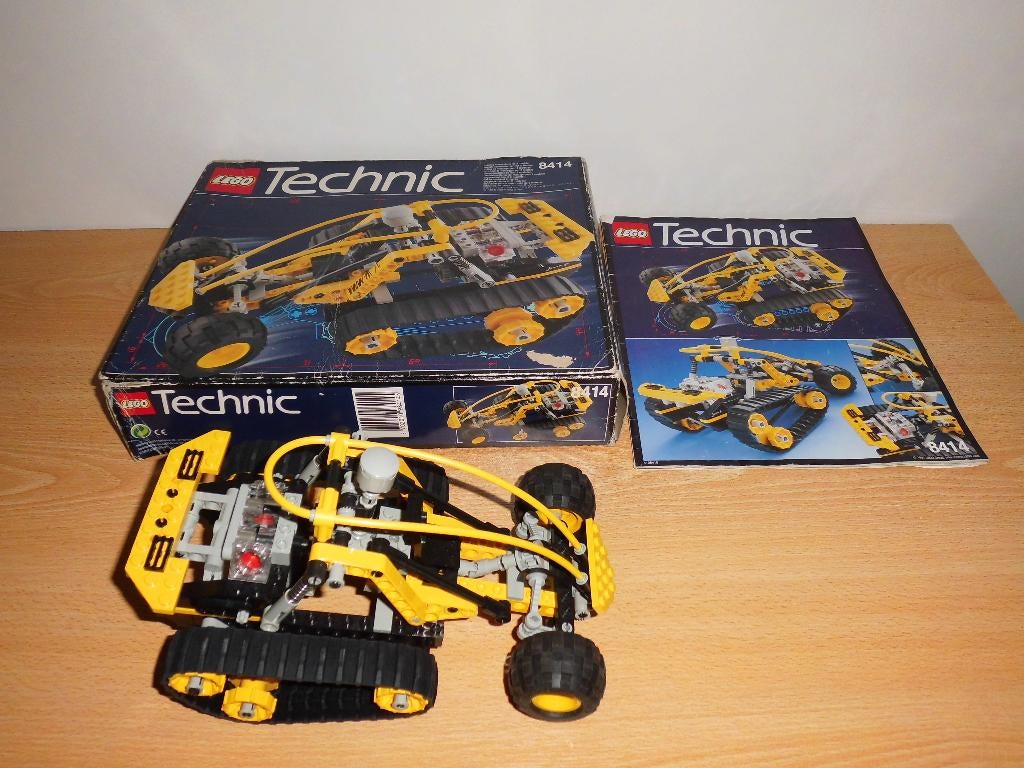 lego voertuig  technic 8414, Ophalen of Verzenden, Gebruikt, Complete set, Lego