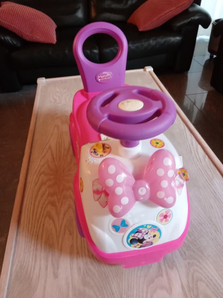 Loopwagen Minnie Mouse, roze, Ophalen, Zo goed als nieuw