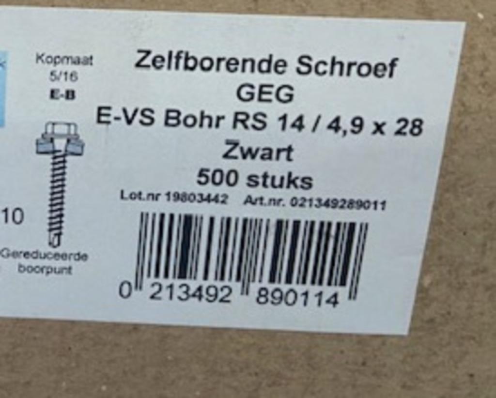 Zelfborende schroef - Zelfborende schroef, Ophalen, Nieuw, Schroeven