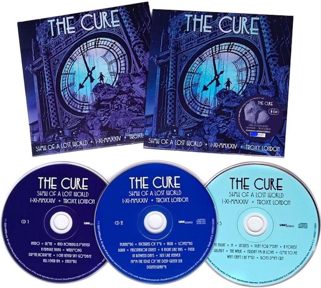 3Cd The Cure Show Of A Lost World Live2024 Ltd Blue Slipcase, Enlèvement ou Envoi, Neuf, dans son emballage