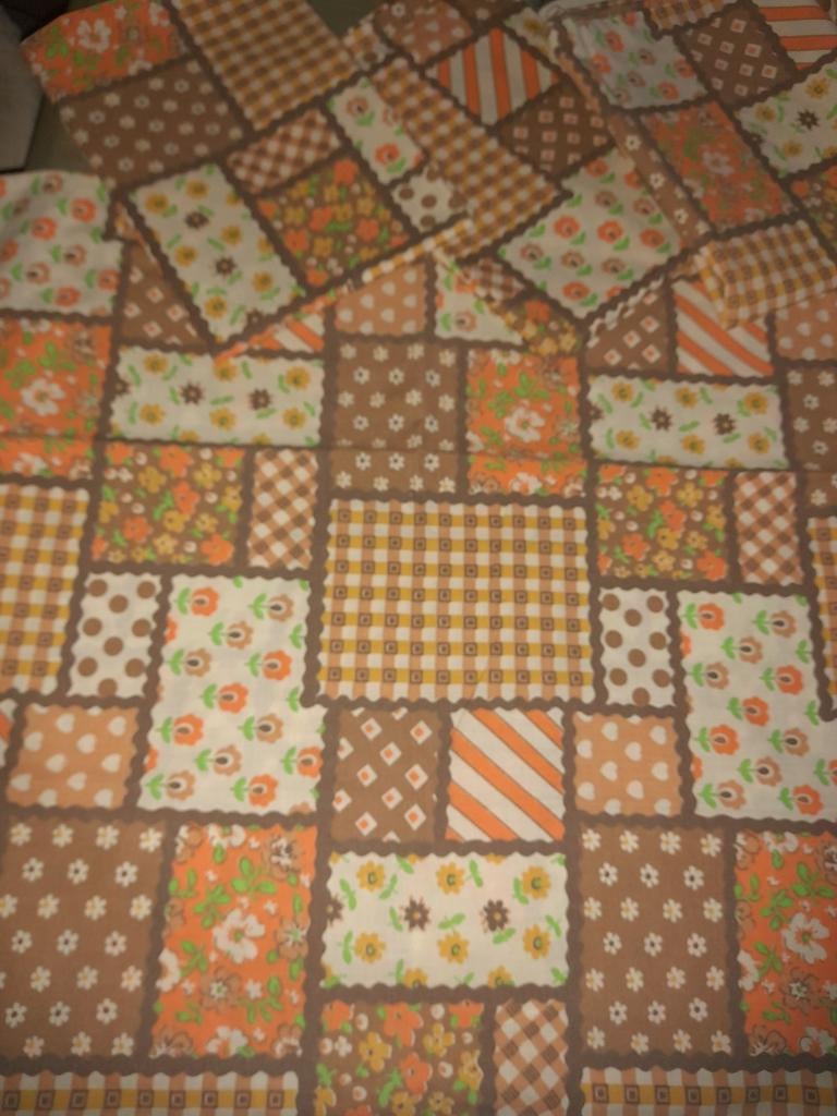 Vintage - Set van 4 handgemaakte kussenslopen