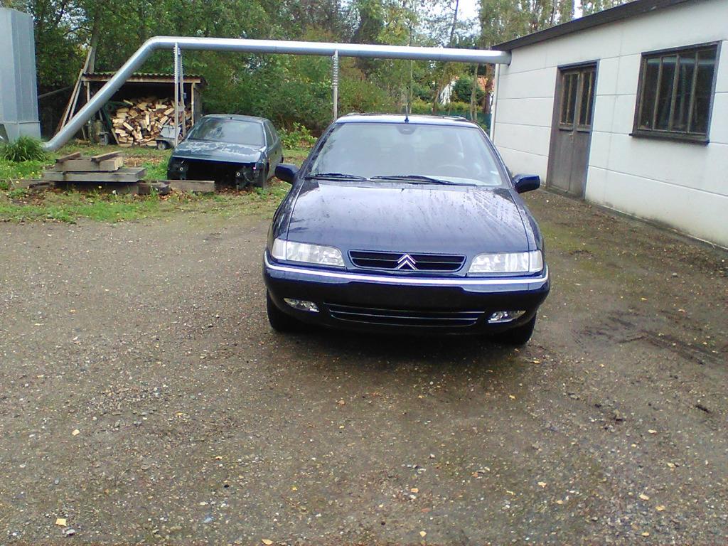 Citroen Xantia 2.0i Turbo CT  Exclusive break, Auto's, Citroën, Zwart, Blauw, Leder, 5 deurs