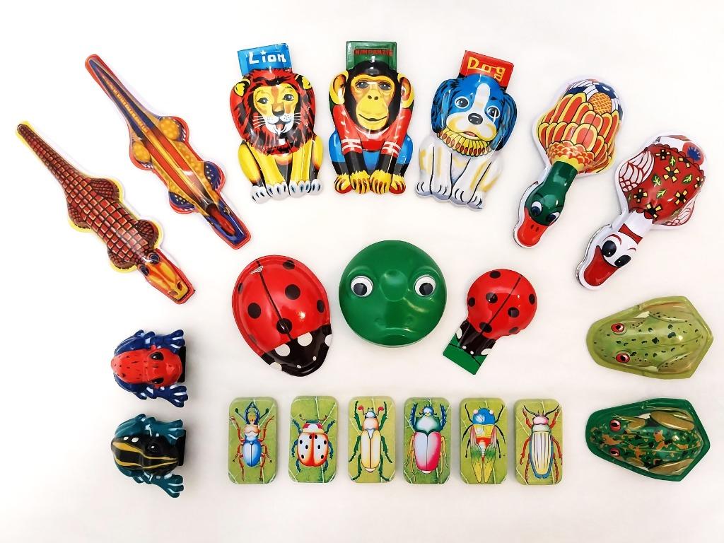 Jouets nostalgiques - 20 jouets clic clac différents, Enlèvement ou Envoi