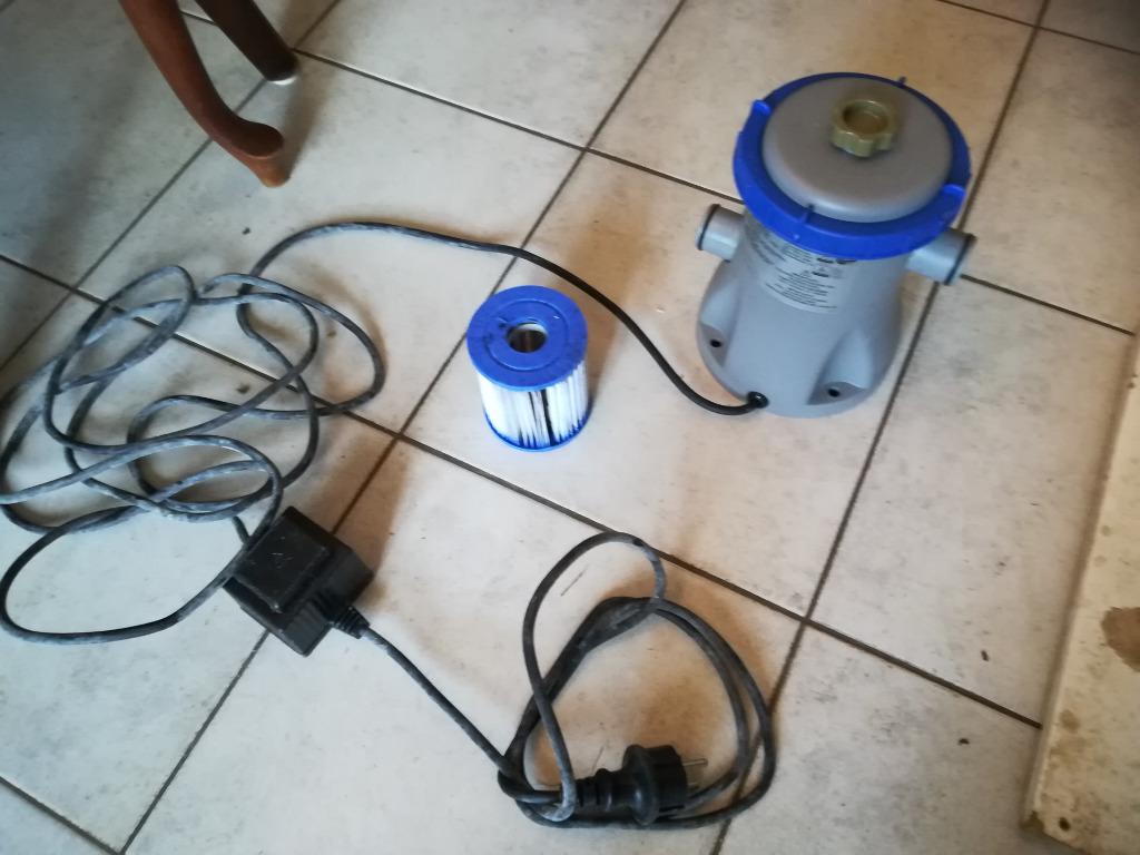 circulatiepomp zwembad met filter, Enlèvement ou Envoi, Filtre