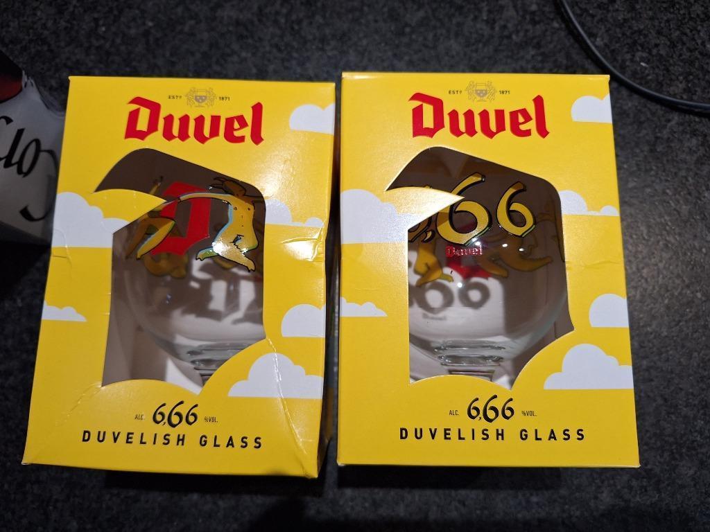 Glazen Duvel 666, Enlèvement ou Envoi, Neuf, Verre à bière